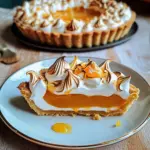 Tarte à l’argousier meringuée