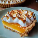 Tarte à l’argousier meringuée