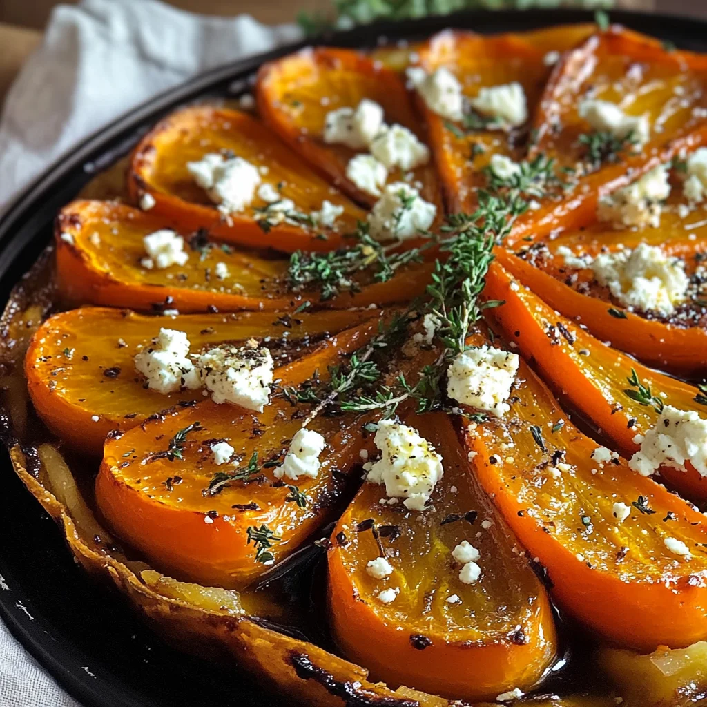 Tarte tatin carottes feta
