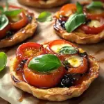 Tartelettes tatin tomates basilic