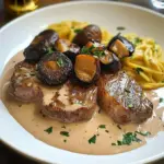 Veau aux morilles à la crème