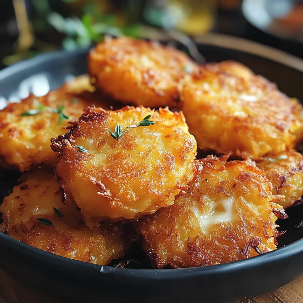 Beignets de panais au fromage