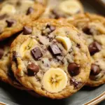 Biscuits bananes et chocolat