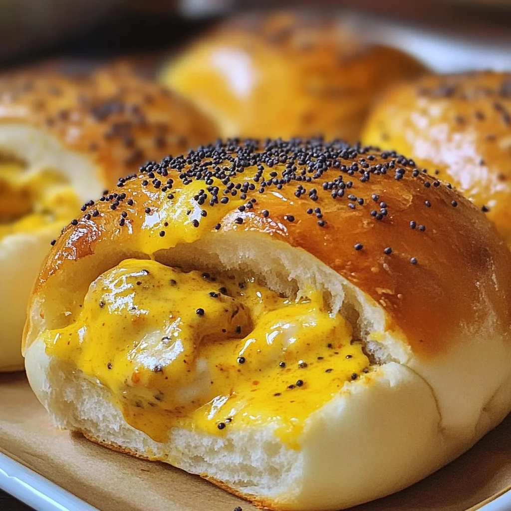 Buns au poulet et curry