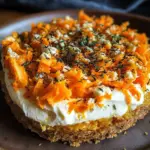 Cake salé carottes chèvre