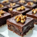 Carrés gourmands au fudge