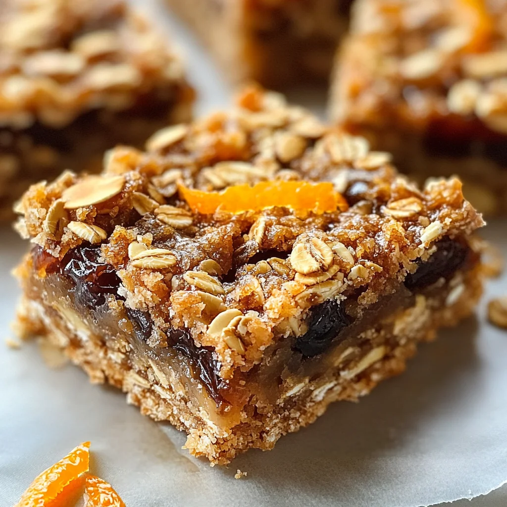 Carrés gourmands aux dattes