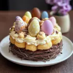 Charlotte au chocolat de Pâques