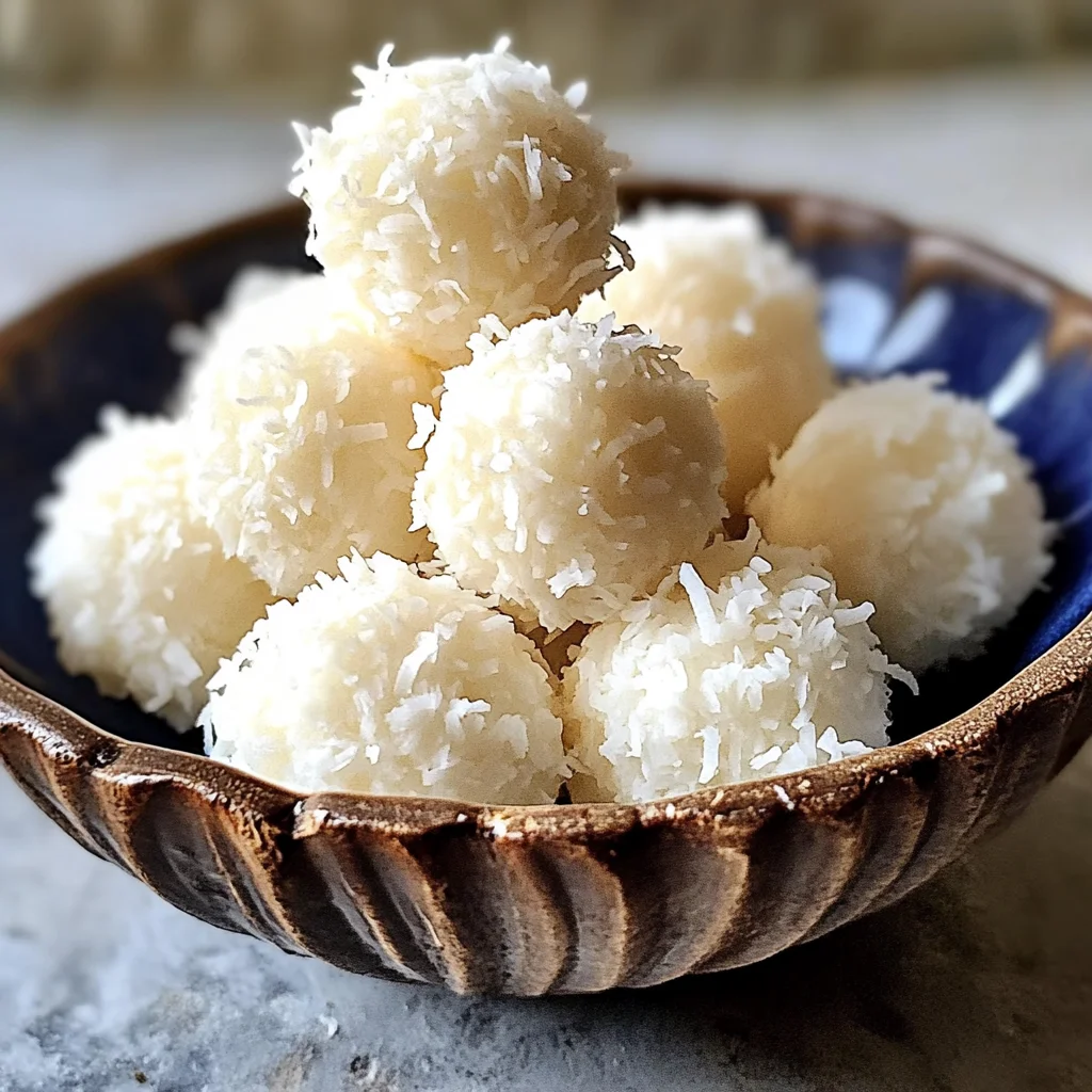 Dessert coco bowls facile