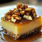 Entremets compote poires caramel
