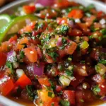 Ezme turc aux légumes frais