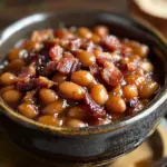 Fèves au lard mijoteuse