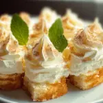 Gâteau des anges menthe sapin