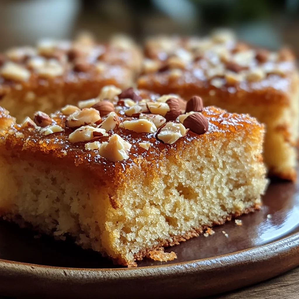 Gâteau moelleux à la noisette