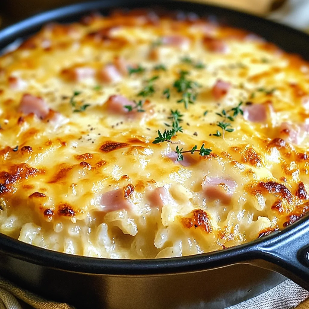 Gratin de riz facile