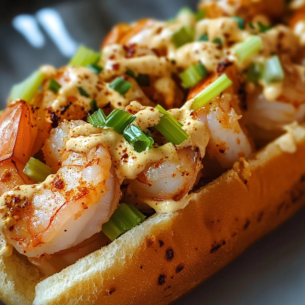 Guédilles aux crevettes de Matane