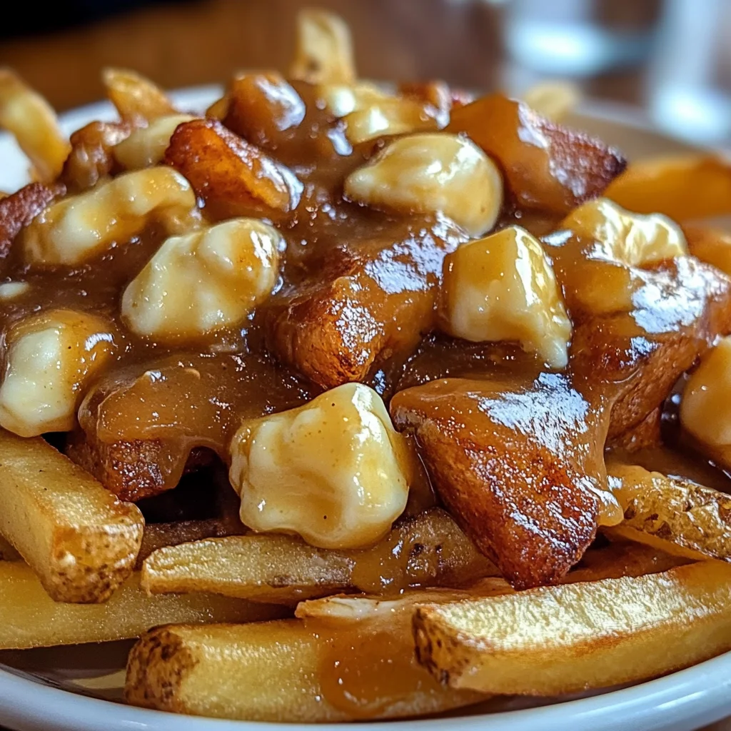 Poutine au feu de camp