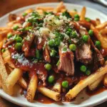 Poutine au porc braisé vin