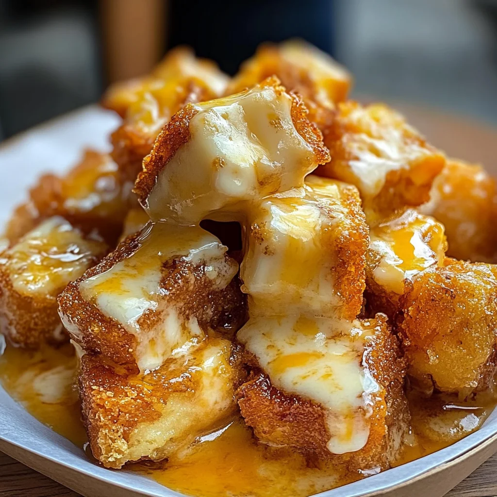 Poutine inversée croustillante maison