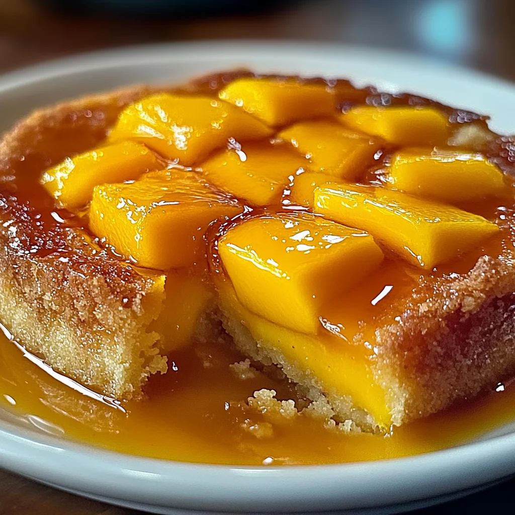 Pudding mangues façon chômeur