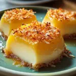 Quindim flan coco brésilien