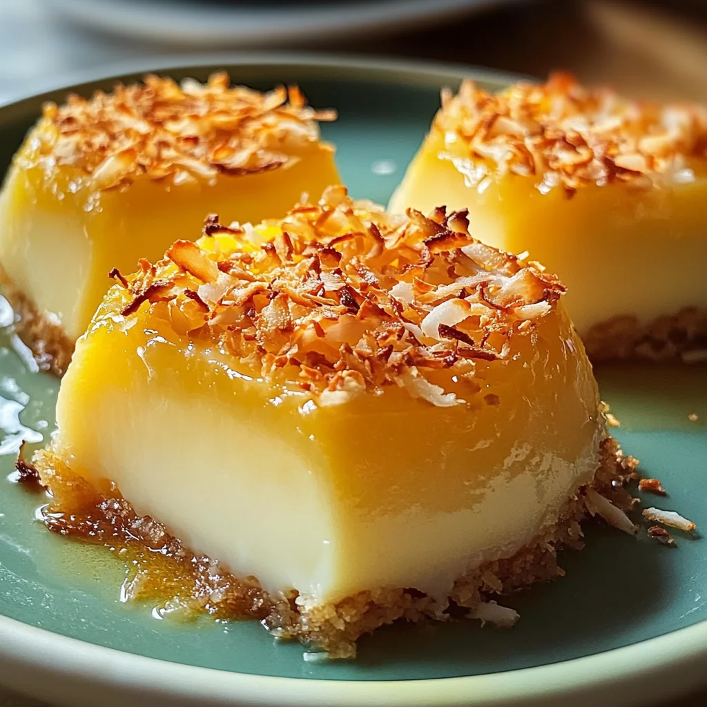 Quindim flan coco brésilien
