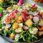 Salade César aux légumes