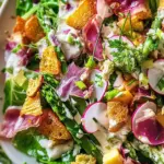 Salade César aux légumes