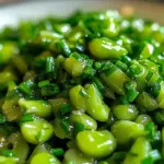 Salade gourganes et vinaigrette