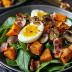 Salade patate douce rôtie
