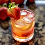 Sour à la fraise festif