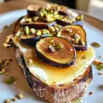 Tartine figues brie miel