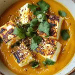 Velouté butternut feta grillée
