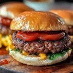 Boulettes de hamburger savoureuses