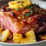 Casserole jambon ananas sirop