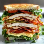 Club Sandwich Poulet Faible Carbs