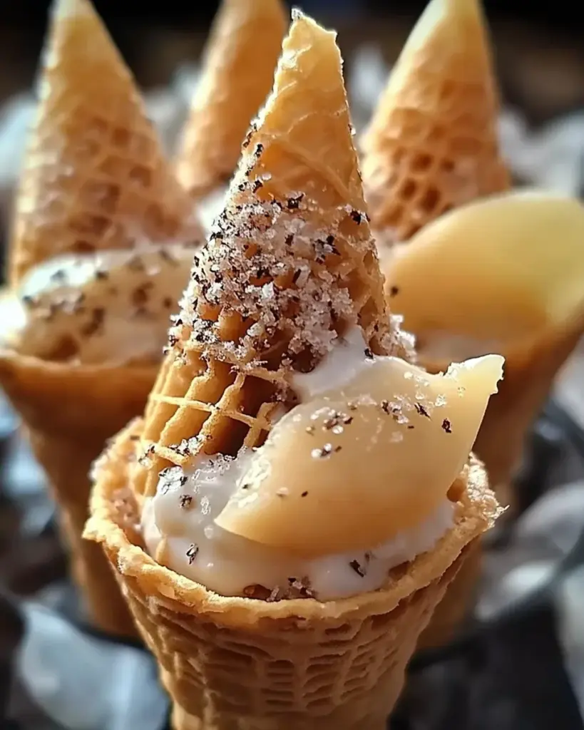 Cornets tire à l'érable