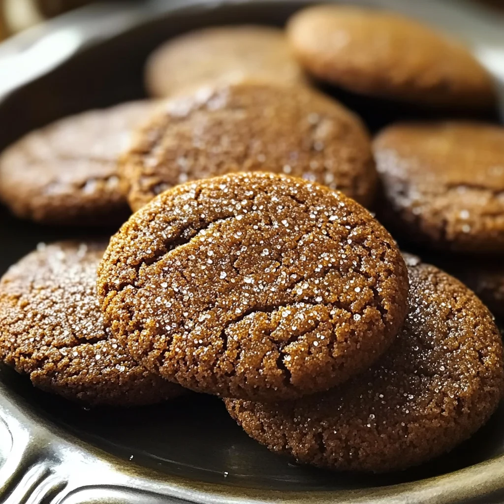 Galettes mélasse délicieusement épicées