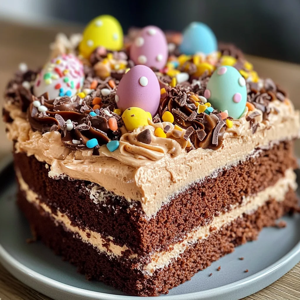 Gâteau Pâques au Chocolat