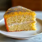 Gâteau citron pavot moelleux