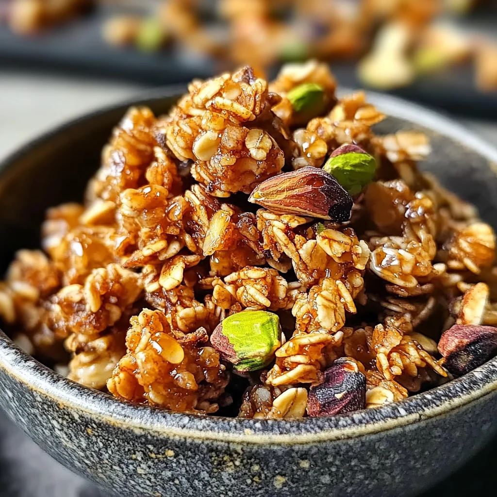 Granola croustillant façon baklava