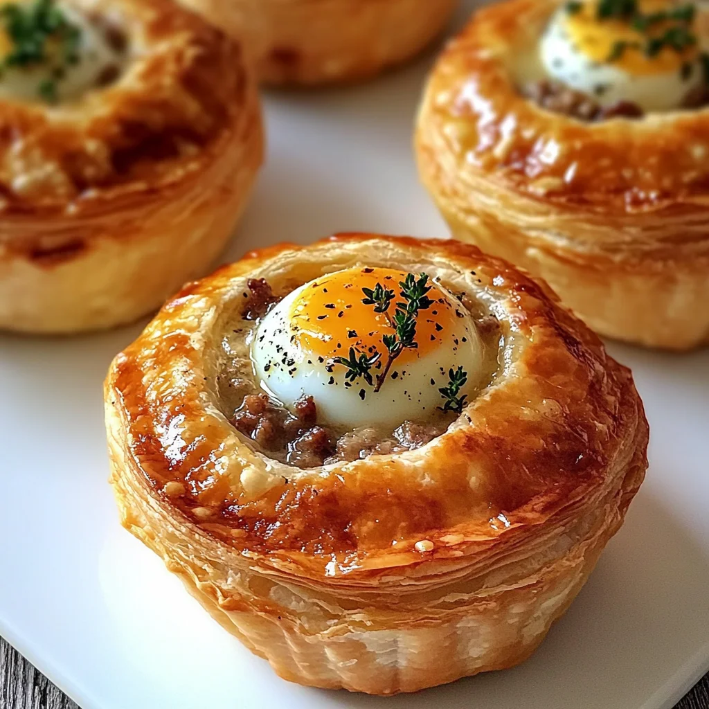 Mini-pâtés aux œufs de caille