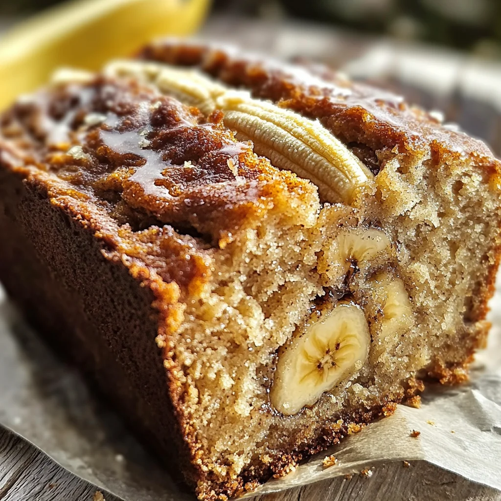 Pain aux bananes moelleux