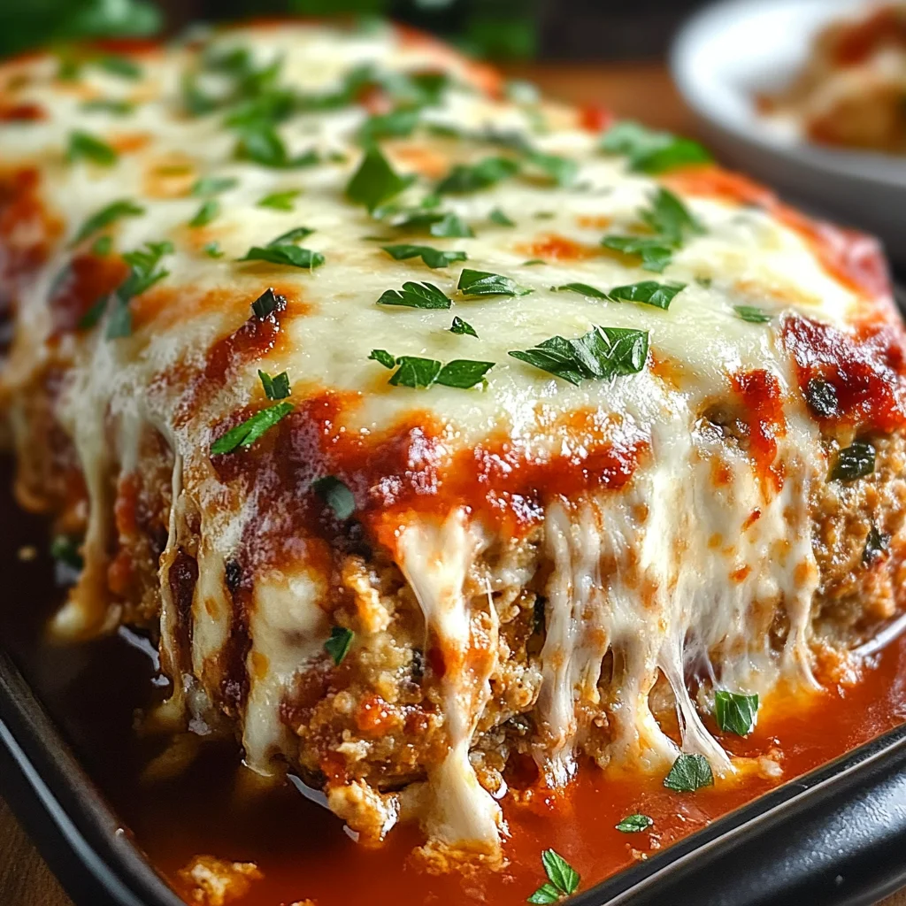 Pain de poulet au Parmesan