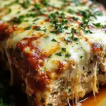 Pain de viande au poulet et Parmesan