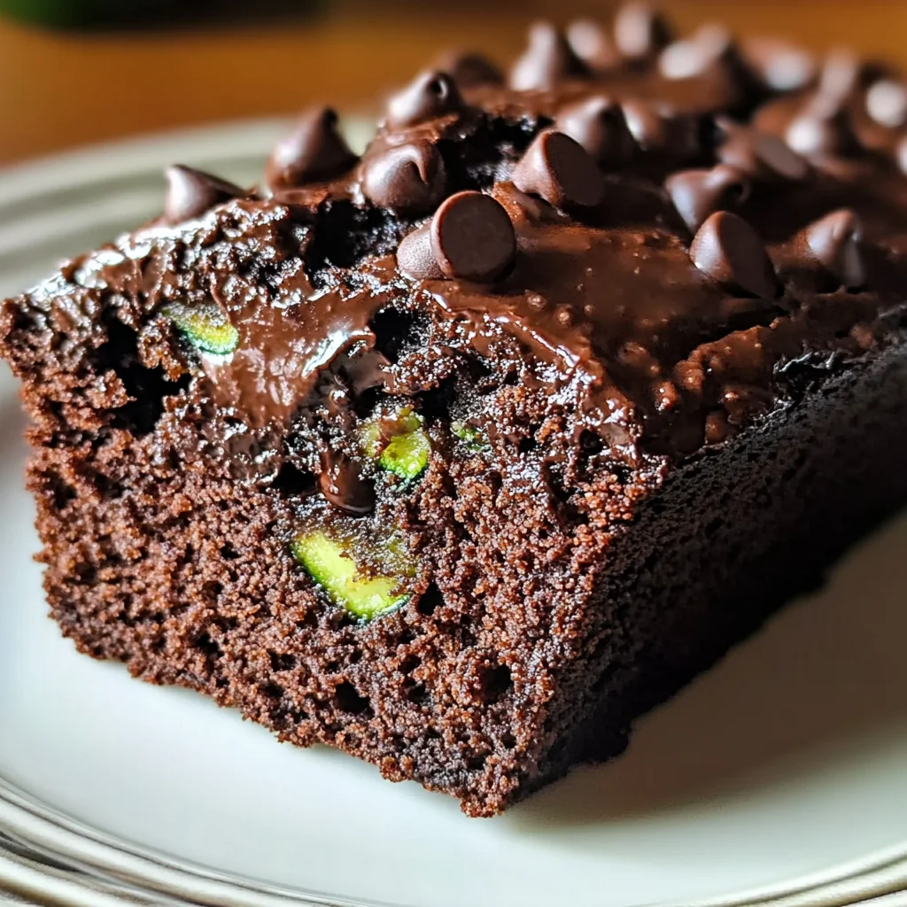 Pain zucchini chocolat moelleux
