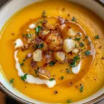 Potage courge et érable