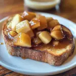 Rôties au beurre et pommes