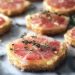 Sablé végétal au pamplemousse et thym