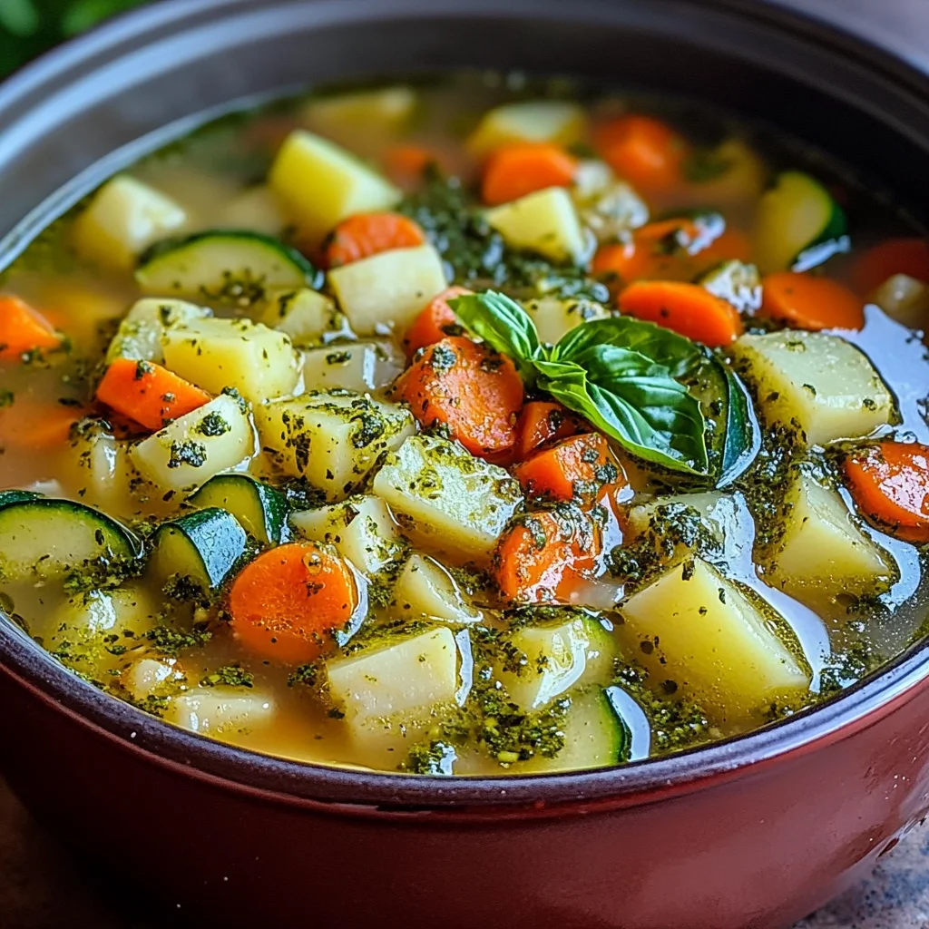 Soupe au pistou classique